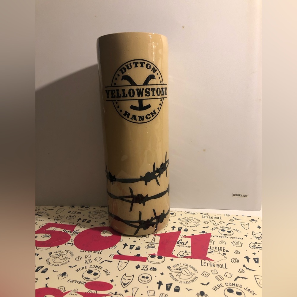 Custom Designed Yellowstone Tumbler